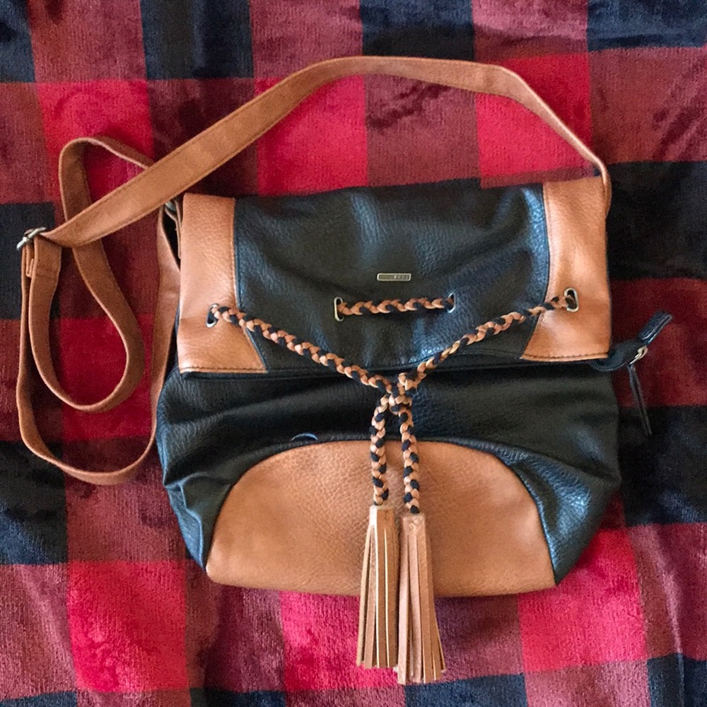 Leather Roxy Satchel